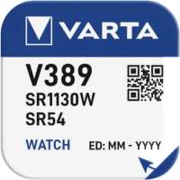 Батарейка Varta 389 BL1 Silver Oxide 1.55V 00389101111