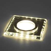 Встраиваемый потолочный светильник FERON с белой LED подсветкой CD8150 MR16 G5.3 белый 41910