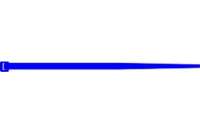 Стяжки SapiSelco синего цвета, 4.5x280 мм, полиамид 6.6, уп. 100 шт. SEL.11.425R
