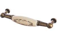 Ручка-скоба Brante FF Н0035426 96 мм. золотой орнамент 606527
