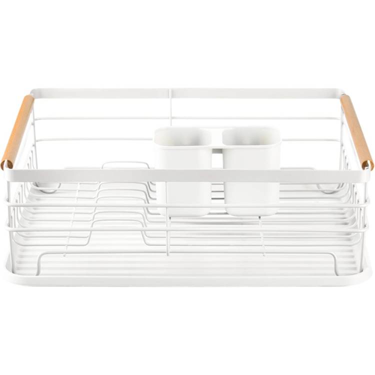 Сушилка для посуды Smart Solutions Granli, 43x30,5x14 см, белая WNM-SS-DRNGR-MTPP-WH
