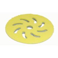 Полировальный диск из микрофибры d 80-100мм, желтый 2 шт RUPES 9.BF100XM/16