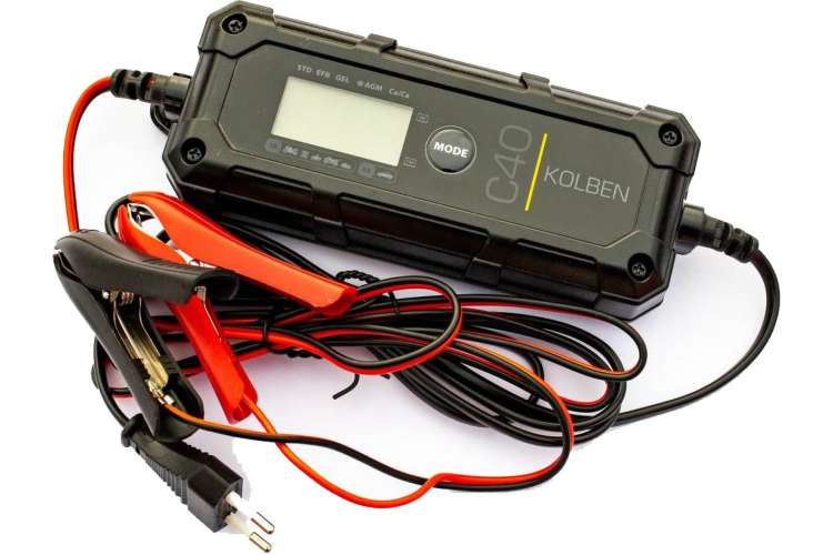 Зарядное устройство Battery Service Kolben 6/12В, 1А/4А KB-C40