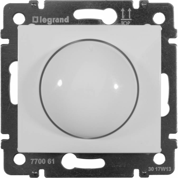 Механизм светорегулятора Legrand СП Valena 400 Вт поворотный белый Leg 770061