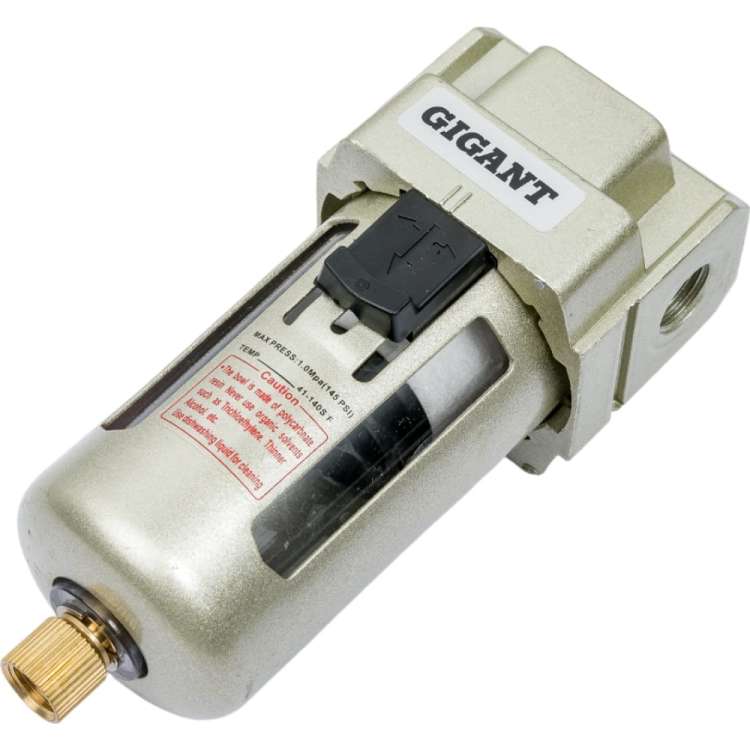 Фильтр-влагоотделитель для компрессора 1/4" Gigant GAF3000-02