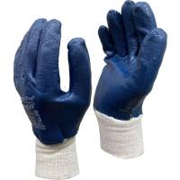Рабочие перчатки Master-Pro® ПОМБУР х/б, с нитриловым покрытием, 10 пар 8327-CNI-10