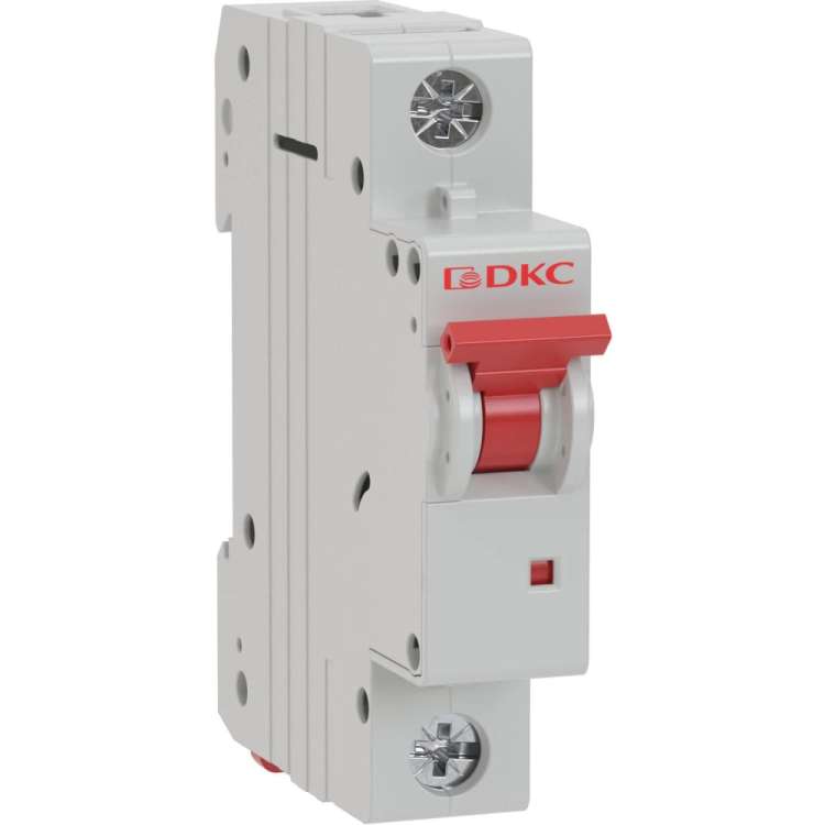Автоматический модульный выключатель DKC yon md63 1p 50а c 10ka MD63-1C50-10