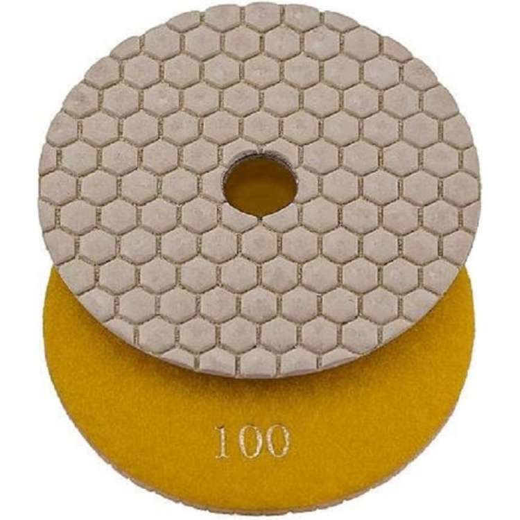Круг шлифовальный алмазный гибкий АГШК для сухой полировки 100 мм, P100 S.E.B. 103AT-BW100