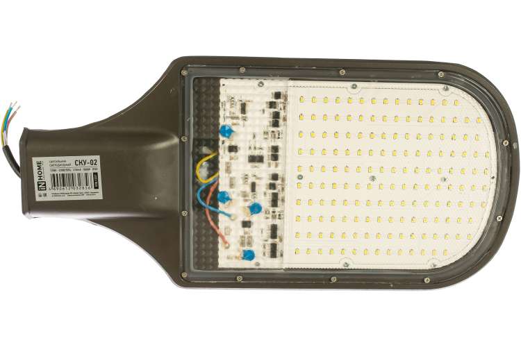 Уличный светодиодный светильник IN HOME СКУ-02 125Вт, 230В, 5000К, IP65 4690612032856