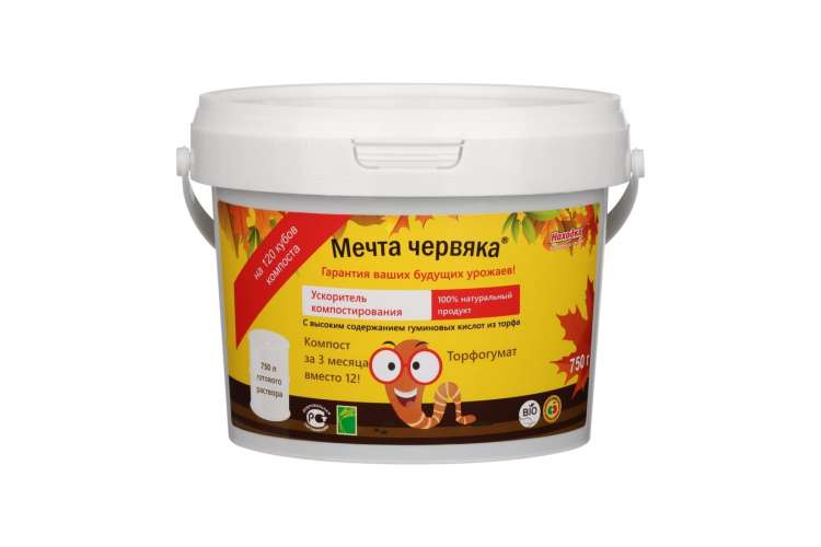 Биологический ускоритель компостирования Мечта Червяка 0.75 кг УК210001