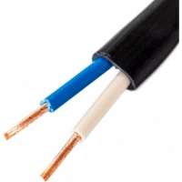 Плоский негорючий низкотоксичный кабель ЭлПроКабель ВВГп-нг(А) LSLTx 2x2,5 (5М) ГОСТ 4630017846443