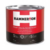 Грунт-эмаль по ржавчине HAMMERTON 3в1, красная, 10 кг 1 205905