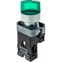 Переключатель с LED подсветкой, 220V AC/ DC, зеленый, MTB2-BK2363 арт. 000000MEYERTEC 79365