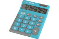 Настольный компактный калькулятор Milan 10 разрядный, чехол, двойное питание, голубой, 150610TDBBL 973135