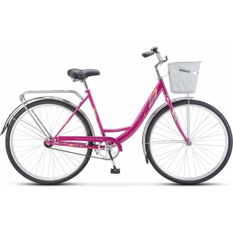 Велосипед STELS Navigator-345 C STELS диаметр колес 28", размер рамы 20", пурпурный LU093787