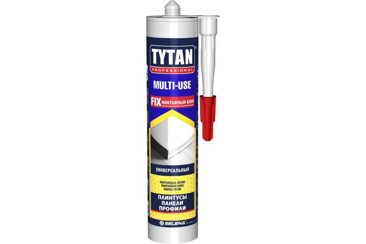 Монтажный клей TYTAN PROFESSIONAL MULTI-USE каучуковый бежевый 310мл 96306