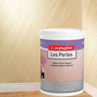 Декоративное покрытие L’impression Les perles 1 л, с эффектом блестящего перламутрового шелка, цвет 41068 MRVHPEE5E7