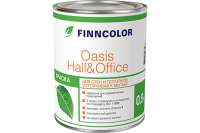 Краска для стен и потолков FINNCOLOR OASIS HALL&OFFICE 4 устойчивая к мытью, матовая, база A 2,7л 700001267