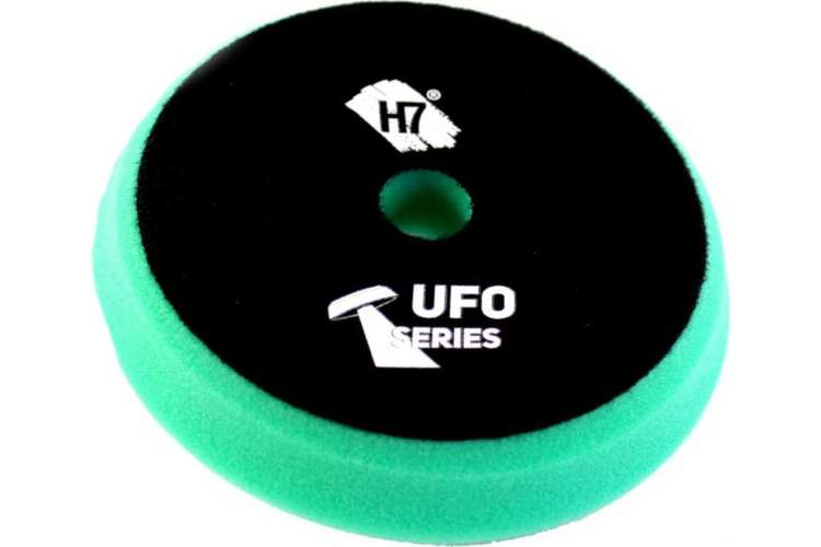 Круг полировальный поролоновый 150x25мм UFO Super Cut жесткий зеленый H7 893380