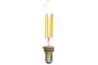 Диммируемая светодиодная лампа Uniel Форма свеча Серия Air LED-C35-9W/3000K/E14/CL/DIM GLA01TR UL-00005185
