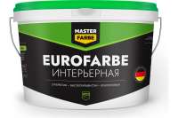 Влагостойкая водно-дисперсионная краска MASTER FARBE Eurofarbe (белая; 14 кг) 4631159427422