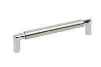 Мебельная ручка JET 106 м.ц. 128 мм, нержавеющая сталь RQ106S.128SS99