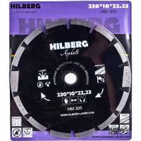 Диск алмазный отрезной по асфальту (230x10х22.23 мм) Hilberg HM305
