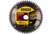 Пильный диск Laminate line для ламината (230x30 мм, 56Т) Stayer 3684-230-30-56