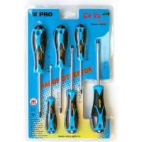 Набор отверток WIPRO CR-V, ручка Micro-Fani, 6 шт 08-006