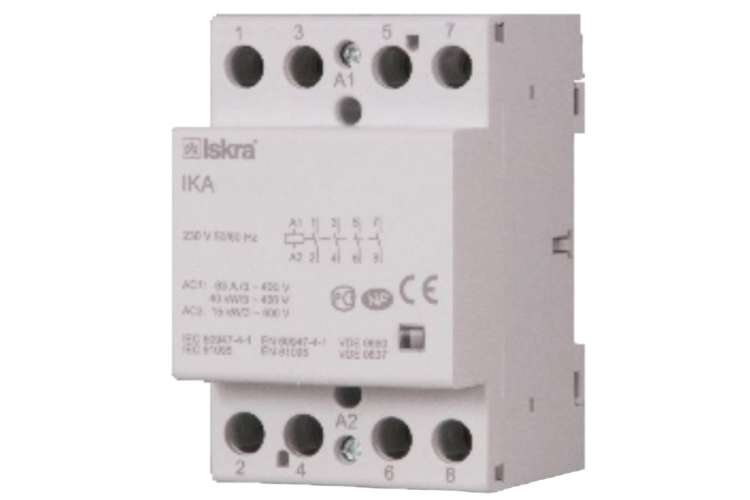 Модульный контактор Iskra IKA40-40/230V УТ-00019591
