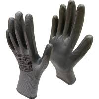 Рабочие нейлоновые перчатки Master-Pro® АГАРРО, 10 пар, с нитриловым покрытием 3813-NNI-10