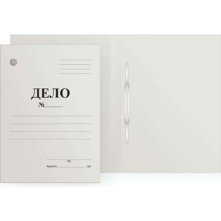 Белая обложка Дело DOLCE COSTO без замка, 320 г/м2, немелованный картон упаковка 250 шт D00603