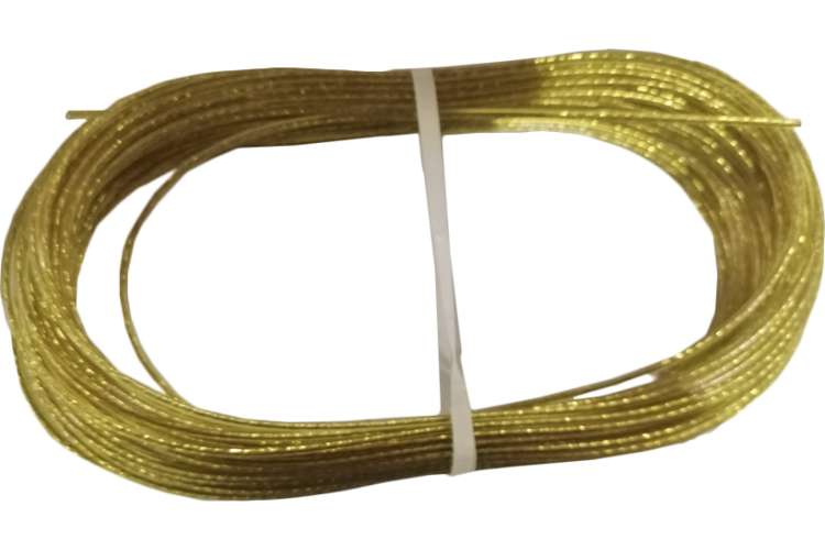 Стальной латунированный трос с покрытием полиамид BEFAST 4.0 погодоустойчивый, желтый, 20м TCO040YS