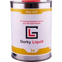 Фотополимерная смола Flex Черная 1 кг Gorky Liquid 52069