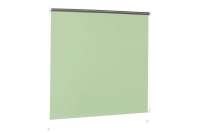 Рулонная штора BRABIX светонепроницаемая Блэкаут, 70х175 см, светло-зеленый/серебро 606012