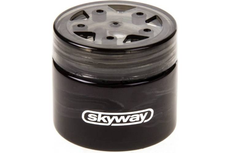 Гелевый ароматизатор на панель SKYWAY черный лед S03406015