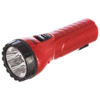 Аккумуляторный светодиодный фонарь Smartbuy 4 LED с прямой зарядкой, красный SBF-93-R