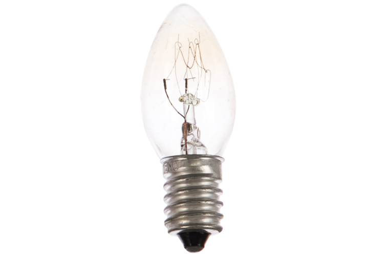 Электрическая лампа накаливания для ночников Camelion 7/P/CL/E14 прозрачная 220V 7W Е14 13912