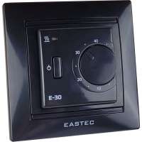 Терморегулятор EASTEC E-30 черный, механический, встраиваемый, 3.5 кВт E-30 black