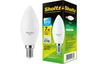 Светодиодная лампа Sholtz свеча 7Вт E14 4200К 220В LOC4136