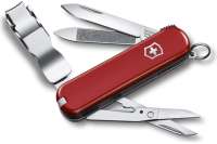 Красный нож 65 мм 8 функций Victorinox Classic Nail Clip 580 0.6463