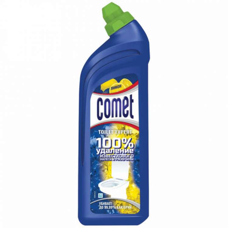 Дезинфицирующее средство для уборки туалета COMET Лимон 700 мл 606405