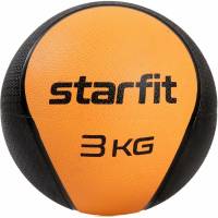 Медбол высокой плотности Starfit GB-702 3 кг, оранжевый УТ-00018936