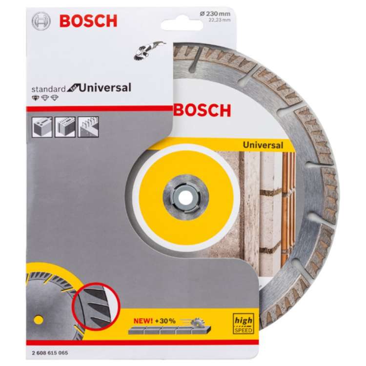 Диск алмазный Universal (230х22.2 мм) Bosch 2608615065