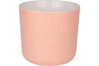 Пластиковый горшок с вкладкой liveingreen Лион розовый, диам. 21 см, высота 19.5 см, 5.6 л ЛИ21-20