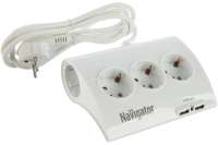 Удлинитель Navigator, NPE-USB-05-180-ESC-3X1.0 71544