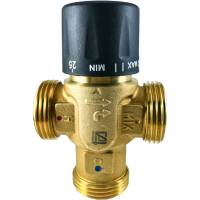 Термостатический смесительный клапан для систем отопления и ГВС STI 1" НР 25-50С D230-05009