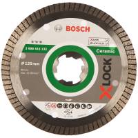 Диск алмазный Best for Ceramic Extraclean X-LOCK (125х22.2 мм) Bosch 2608615132