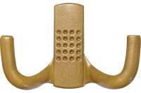 Крючок-вешалка со скрытым креплением Трибатрон КВС-2 золотой металлик 4374