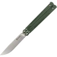 Нож-бабочка Ganzo зеленый G766-GR